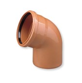 Kanalizace - kanalizační koleno s hrdlem KGB  pr. 315mm úhel 15 stupňů